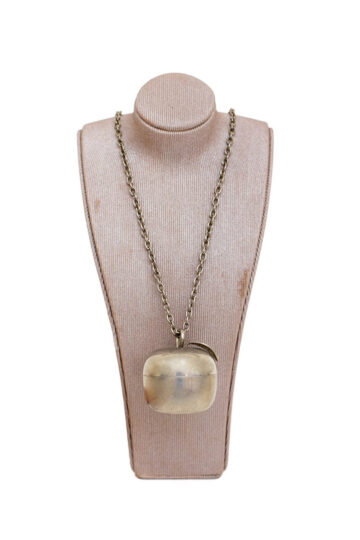 70s Revlon 'Charlie' solide perfum appel ketting