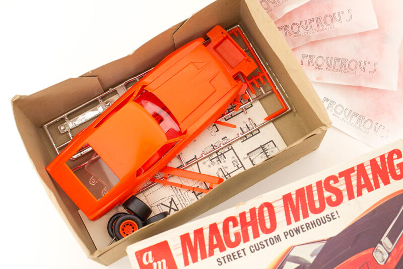 1979 AMT Macho Mustang modelbouw auto 1/25