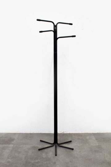 1987 Ikea Rigg x Tord Bjorklund zwarte kapstok