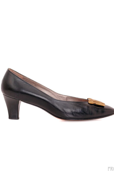 Zwarte vintage Bally pumps