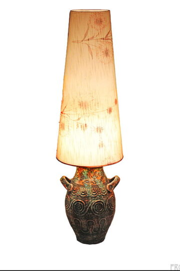 Grote Jasba vaas lamp West Germany