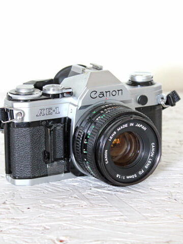 Canon AE-1 analoge spiegelreflexcamera