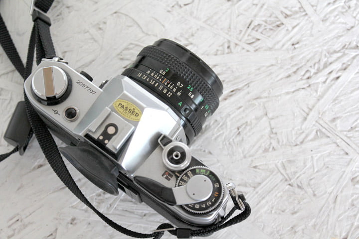 Canon AE-1 analoge spiegelreflexcamera - Afbeelding 5