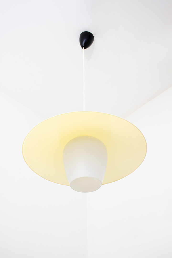 Vintage 60’s Philips hanglamp beige