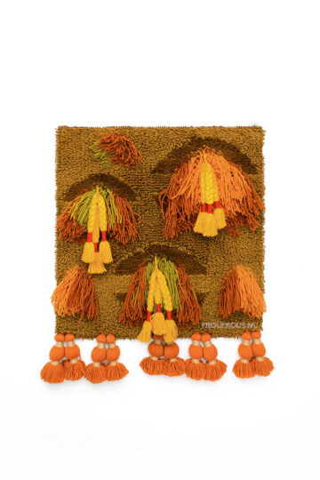 70s vintage wandkleed smyrna wol