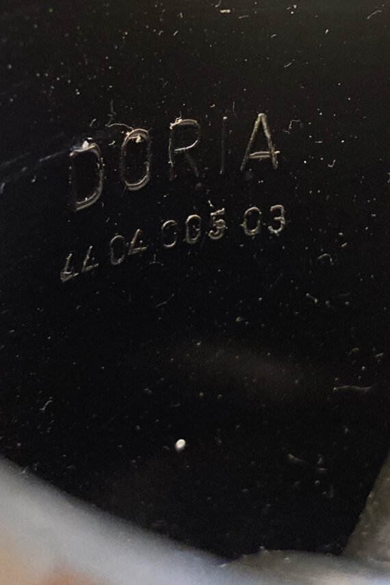 70's vintage Doria hanglamp paars