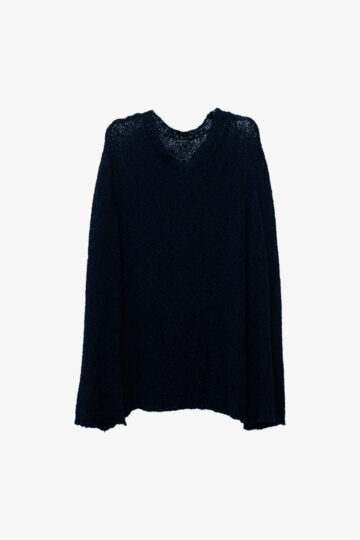 Ann Demeulemeester opengebreide oversized trui