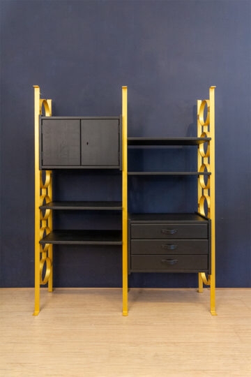 Art Deco wandkast jaren 70