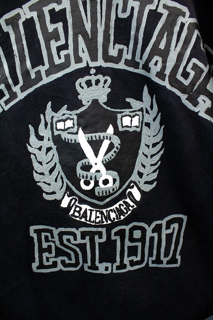 Balenciaga by Demna Gvasalia RTW SS24 oversized ‘skater’ sweater