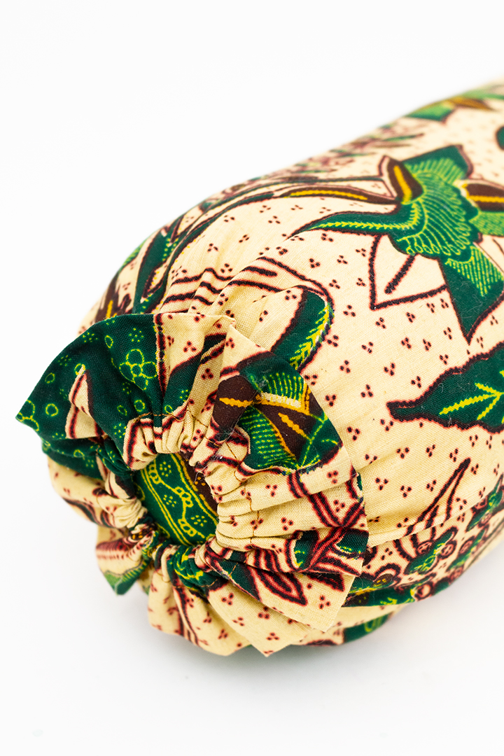 Bantal guling Indonesisch rolkussen handgemaakt van vintage stof – 75 cm