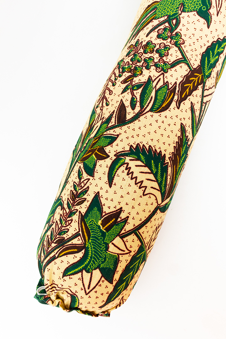 Bantal guling Indonesisch rolkussen handgemaakt van vintage stof – 75 cm