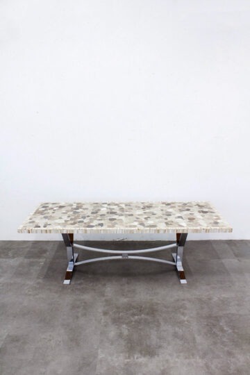 Berthold Müller 60’s granieten mozaïek salontafel