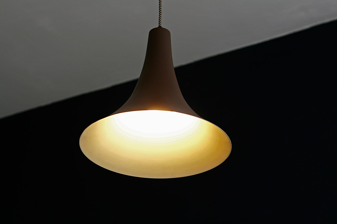 Bruine heksenhoed lamp Dijkstra