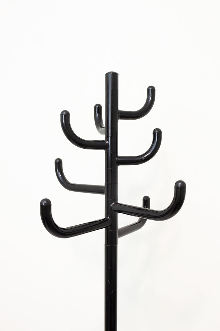 Cactus kapstok van zwart metaal Rutger Anderson x Ikea jaren 70