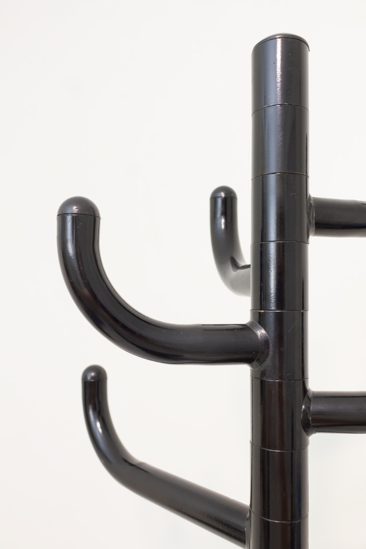 Cactus kapstok van zwart metaal Rutger Anderson x Ikea jaren 70