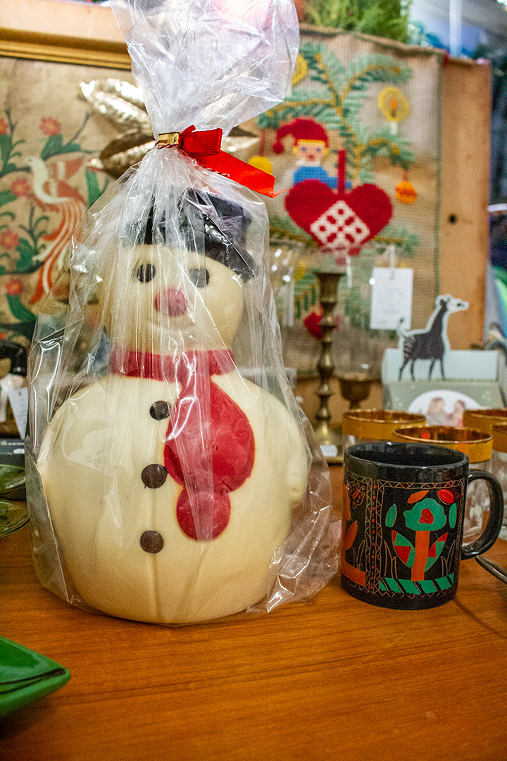 Chocolade Sneeuwpop XL Wit