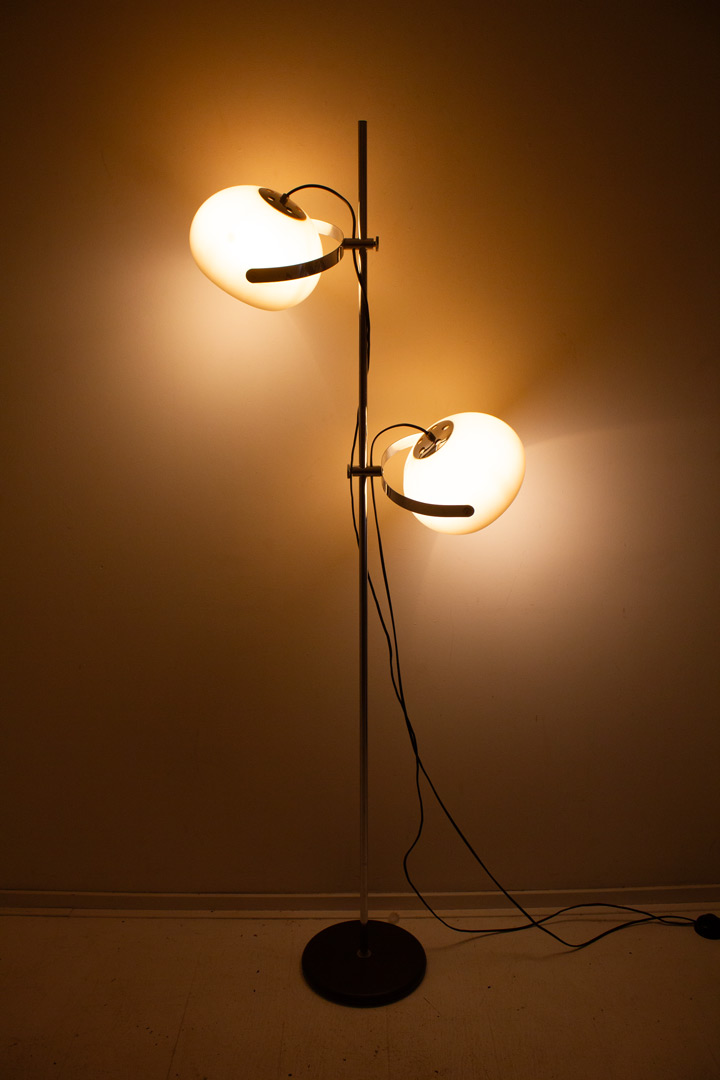 Vintage Dijkstra mushroom vloerlamp Dutch Design