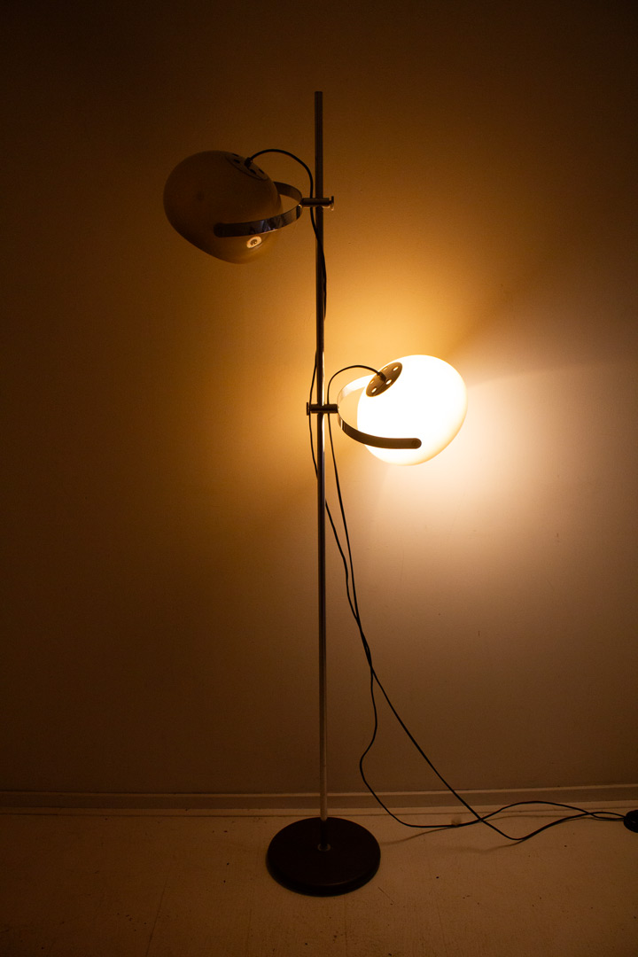 Vintage Dijkstra mushroom vloerlamp Dutch Design