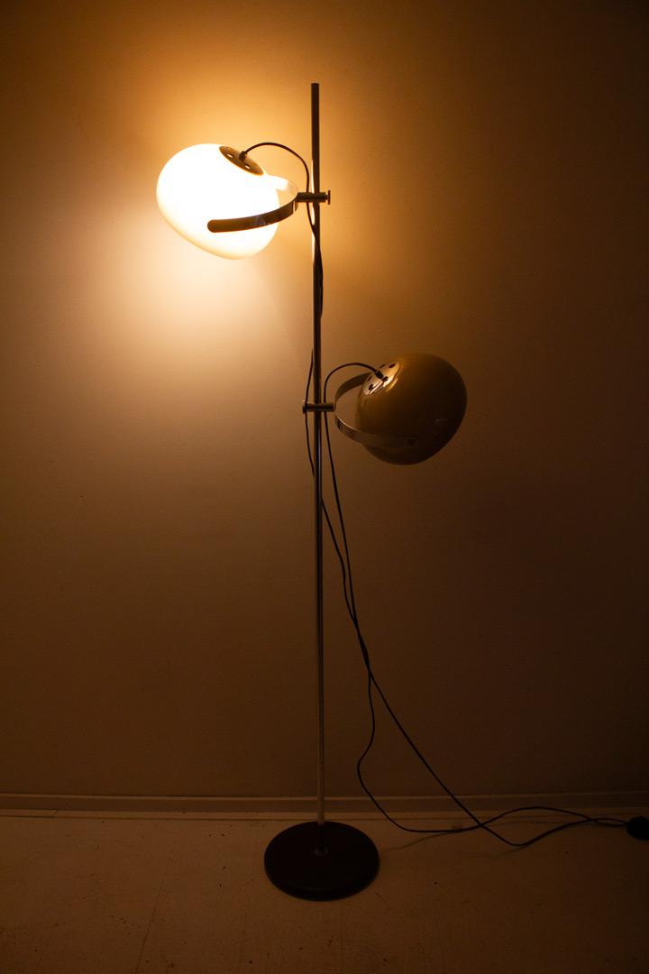 Vintage Dijkstra mushroom vloerlamp Dutch Design