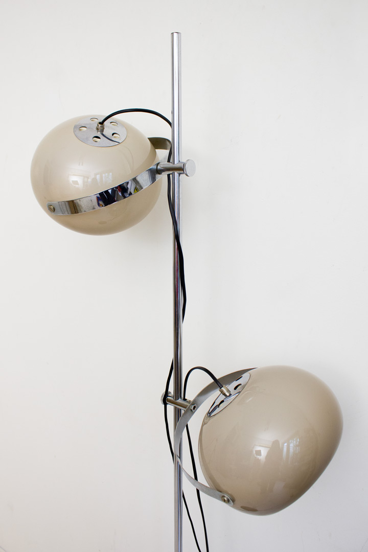 Vintage Dijkstra mushroom vloerlamp Dutch Design