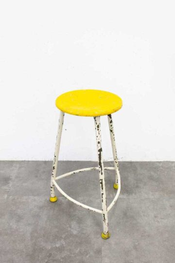 Friso Kramer - Ahrend de Cirkel gele hoge atelier kruk