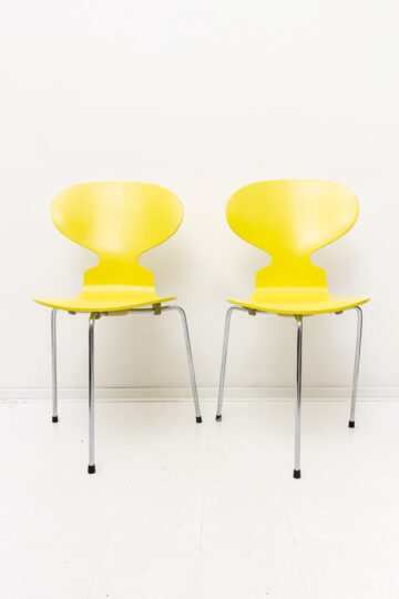 Gele Ant Chair Arne Jacobsen x Fritz Hansen vintage