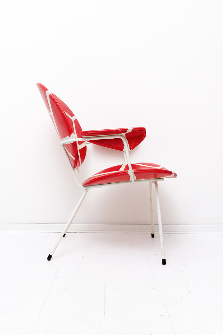 Gispen 302 Easy Chairs voor Kembo stoelen