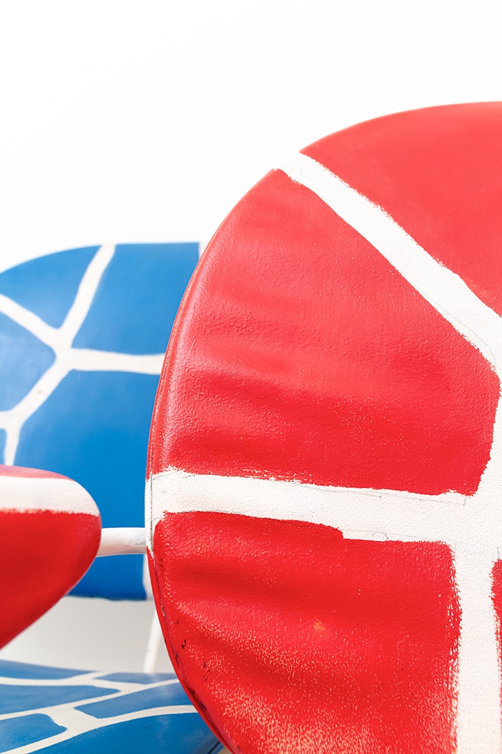 Gispen 302 Easy Chairs voor Kembo stoelen