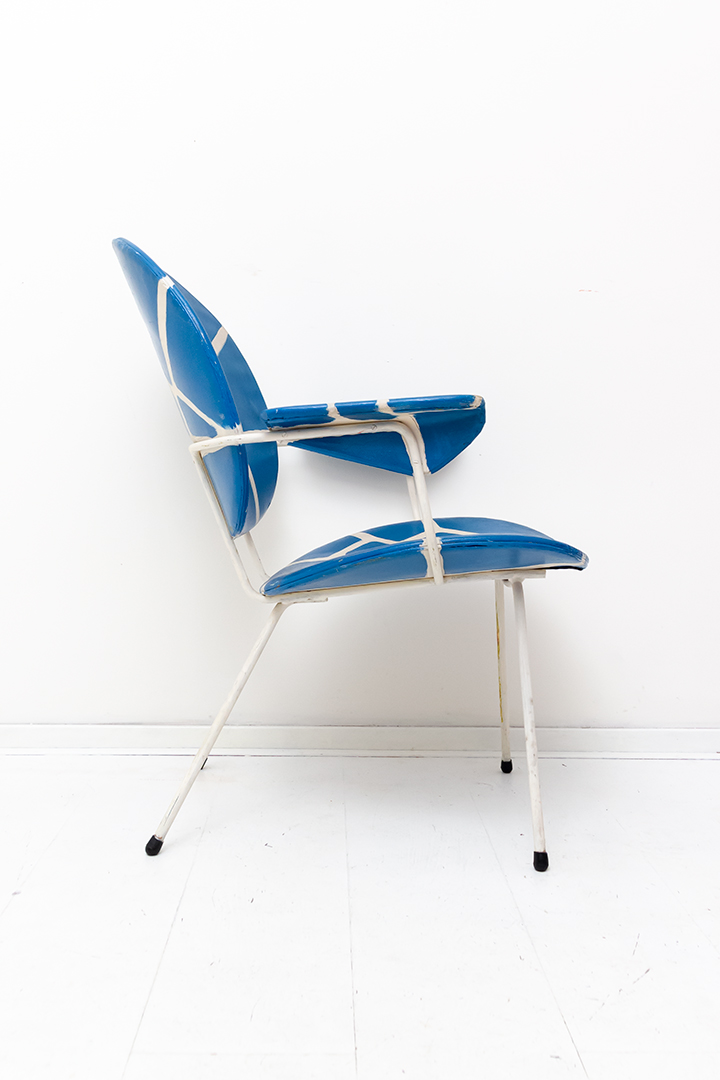 Gispen 302 Easy Chairs voor Kembo stoelen