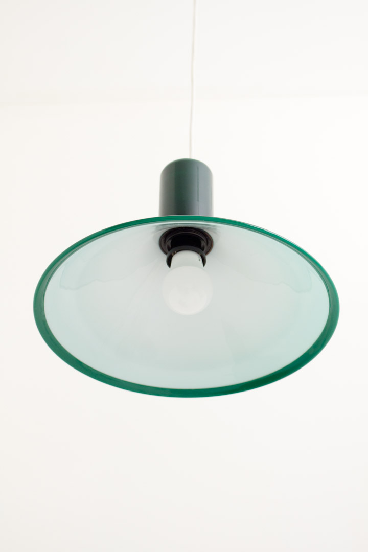 Holmegaard P&T Pendel vintage glazen lampenkap