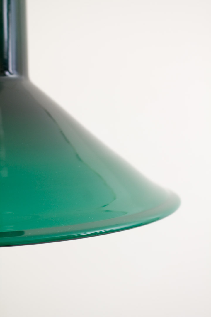 Holmegaard P&T Pendel vintage glazen lampenkap