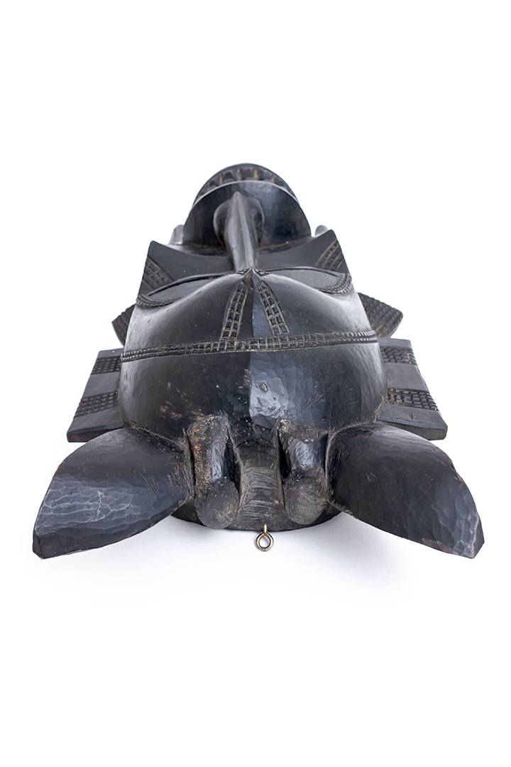 Houten masker Kpeliyee handgemaakt Senufo Poro Ivoorkust