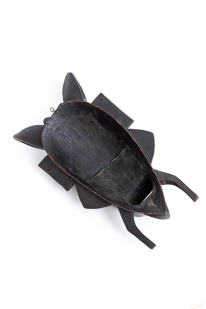 Houten masker Kpeliyee handgemaakt Senufo Poro Ivoorkust