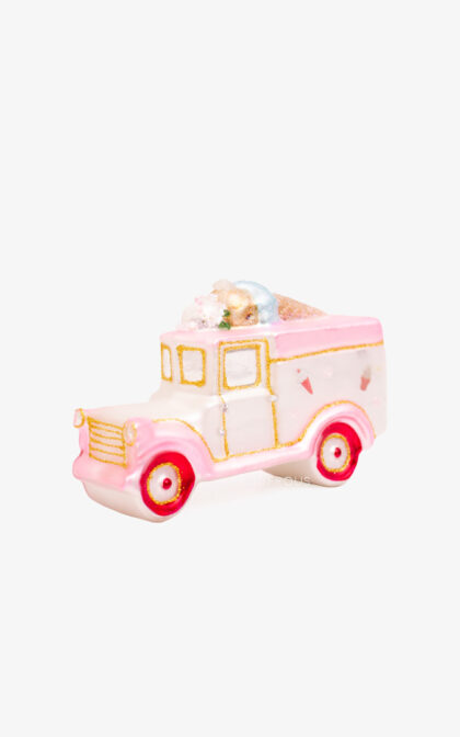 Icecream truck kerstbal