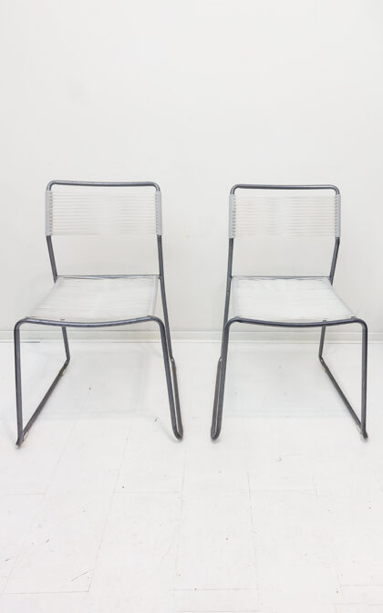 Set van 4 Ikea Melker stoelen spaghetti Lisa Norinder jaren 90