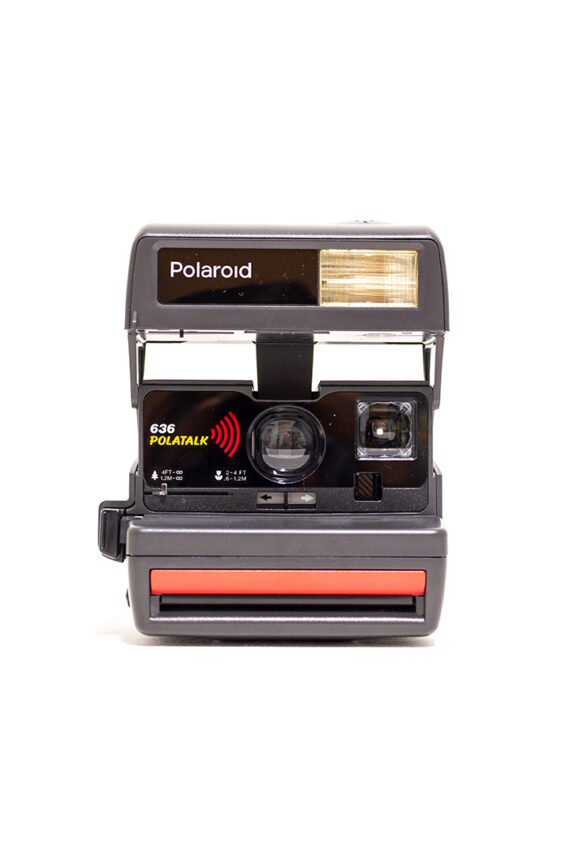 Japanse Polaroid 636 Polatalk + originele doos + handleiding