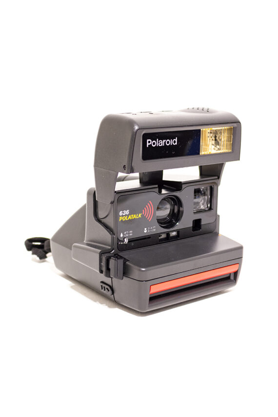 Japanse Polaroid 636 Polatalk + originele doos + handleiding