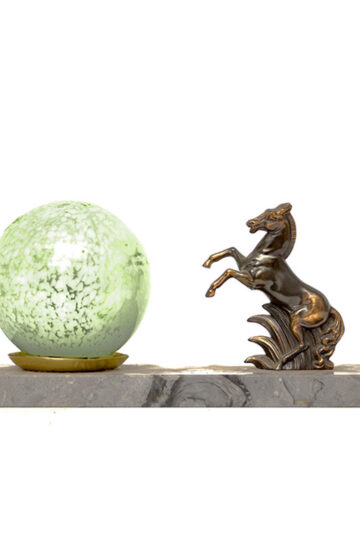 Jaren 30 Art Deco marmeren voet