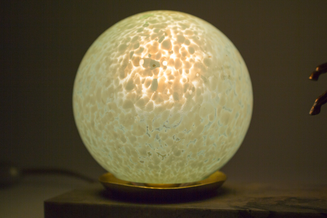 Jaren 30 Art Deco marmeren voet