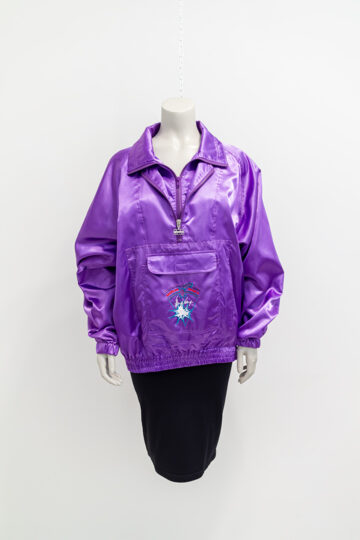 Jaren 80 jas paars Fong Leng