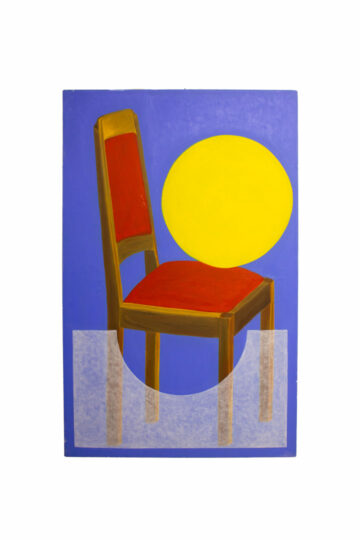 Jaren 90 schilderij uit de postmodernistische periode