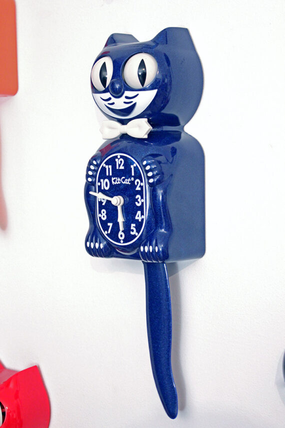 Kit-Cat Klock Galaxy Blue