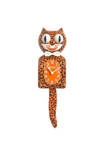 Kit-Cat Leopard luipaard klok