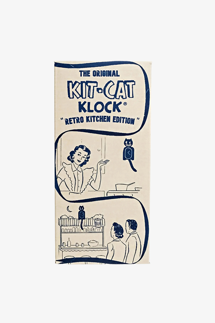 Kit-Cat klok Retro Black Kitchen Edition - Afbeelding 5