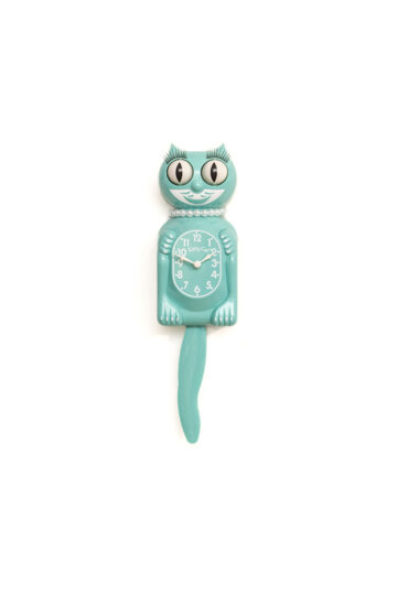 Miss Kitty-Cat Ocean Waves kattenklok mintgroen