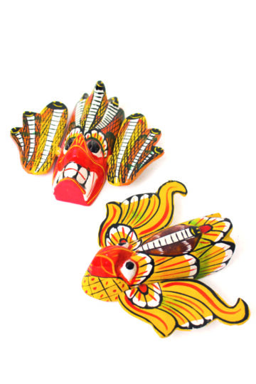 Klein Sri Lankaanse Garuda masker