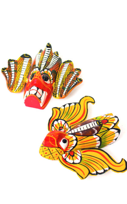 Klein Sri Lankaanse Garuda masker