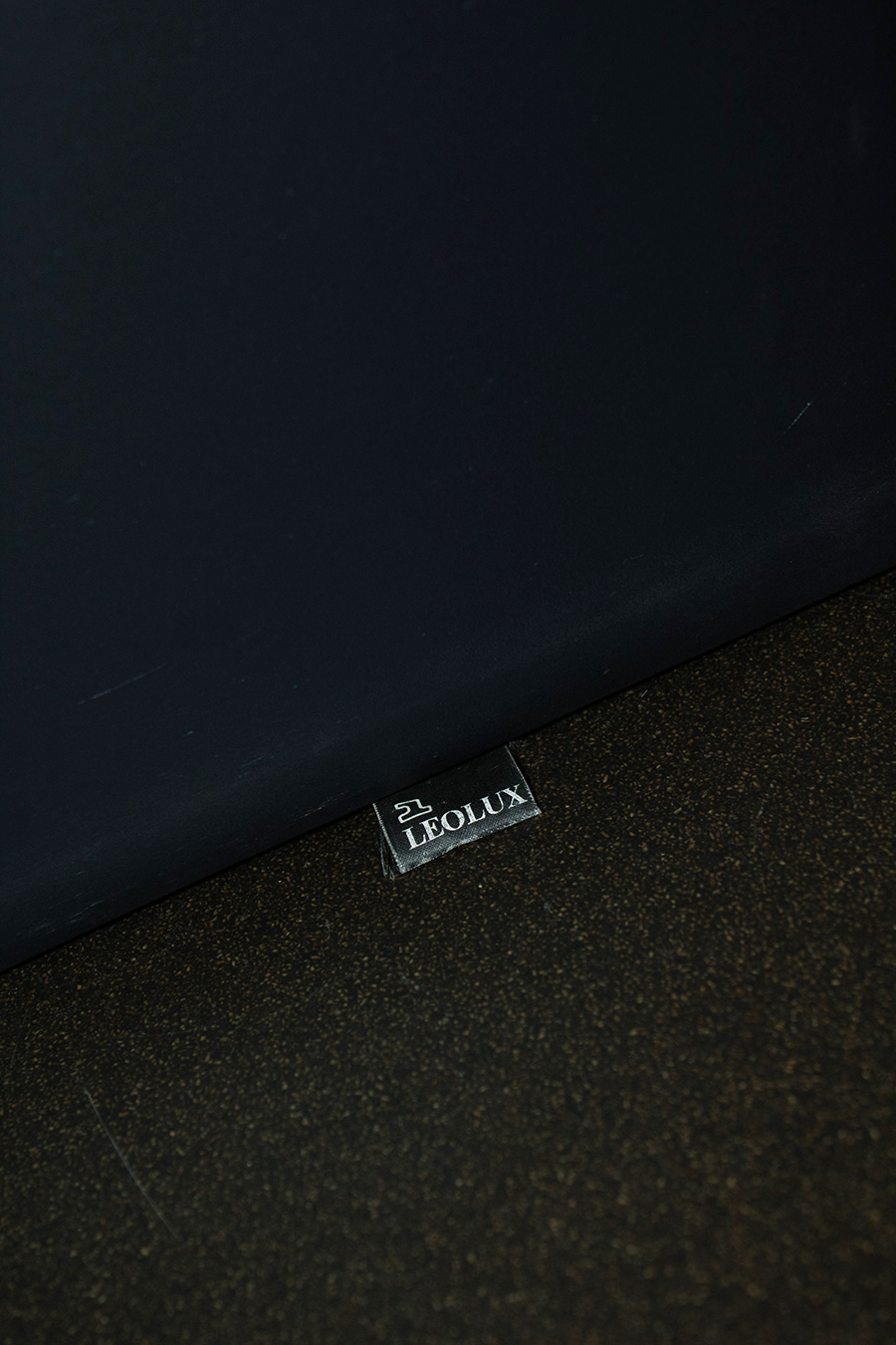 Donkerblauwe leren bankstel ‘Tango’ Jan Armgardt voor Leolux