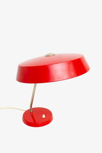 Louis Kalff Narva rode bureaulamp