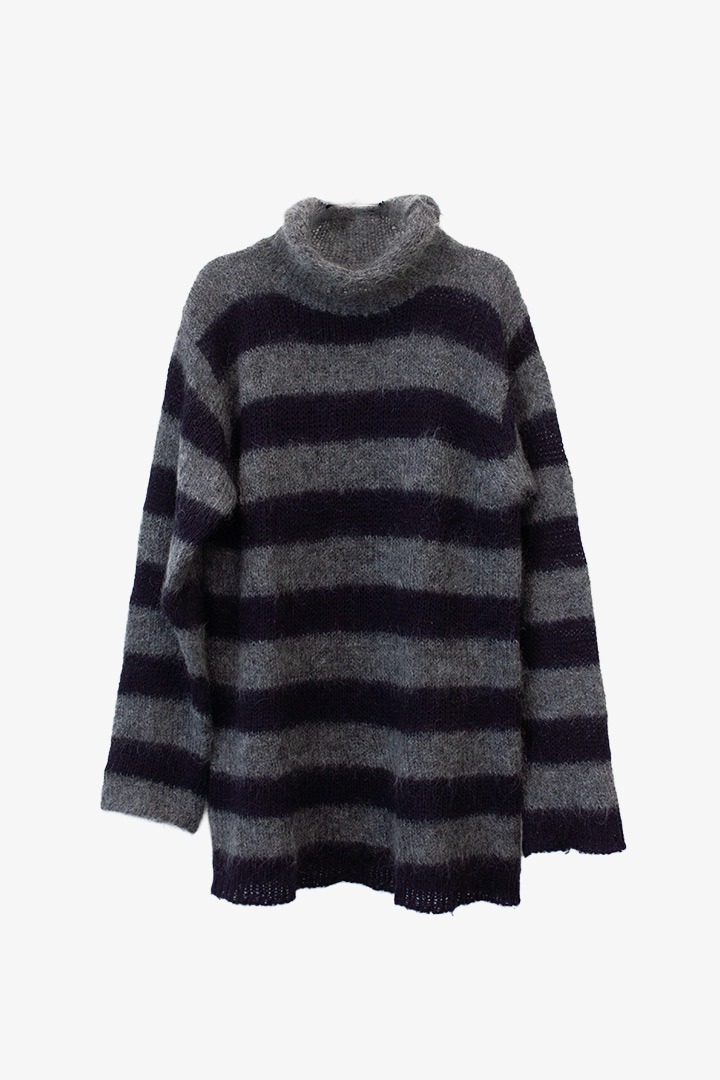 Maison Margiela line 6 gestreept wollen sweater